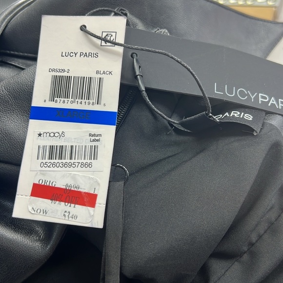 Lucy Paris leather women’s dress - Picture 3 of 3